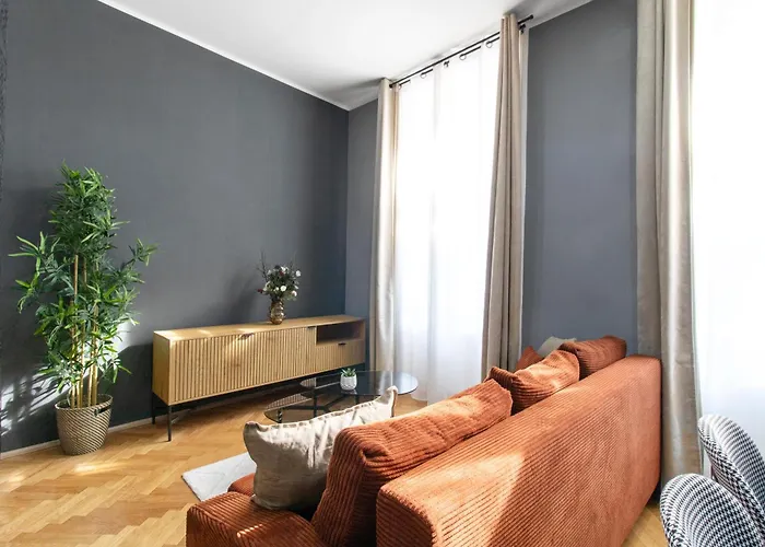 Stylish Und Zentral I 6 Minuten Zur U4 Friedensbruecke Apartman Bécs
